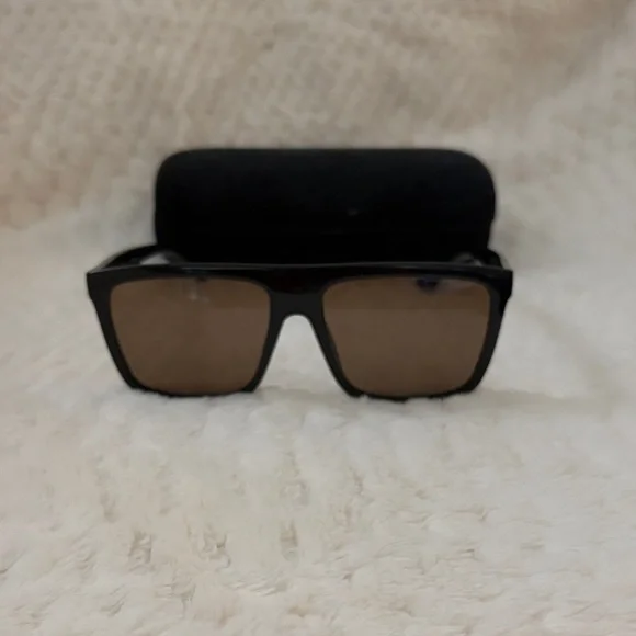 Gucci Black and Brown Sunglasses